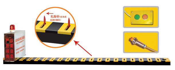 太原迎泽区V3嵌入式闯岗自动扎胎器/阻车器